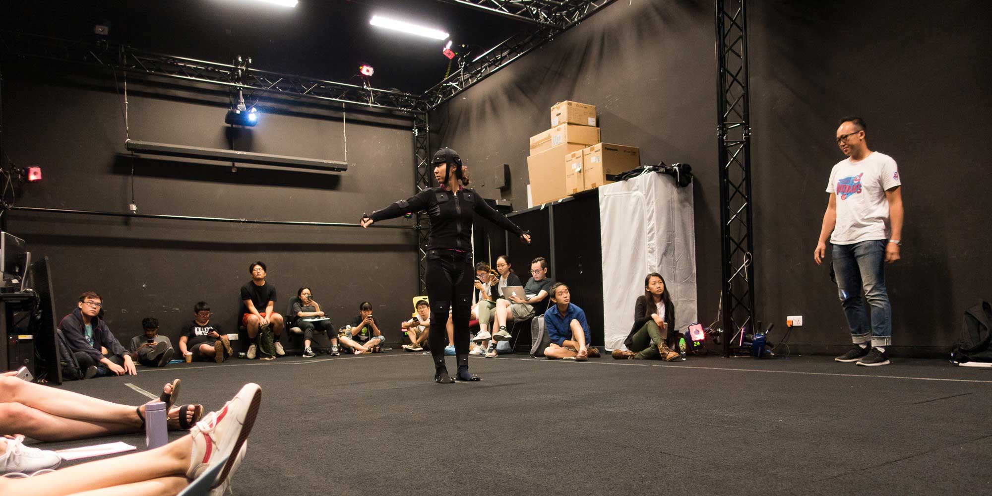 Photo from Motion Capture workshop