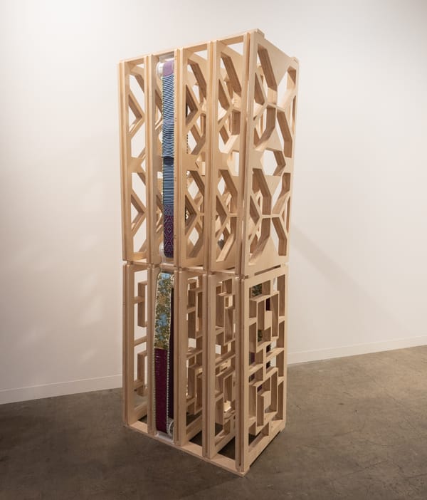 Hellen Ascoli: The World Upside Down, CNC artwork