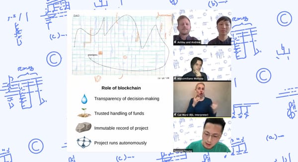 Ensembl: Decentralised organising of collaborative artistic production