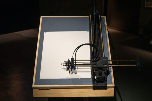 Phoebe Hui: The Moon Is Leaving Us | 3D Printed Drawbot | Tai Kwun