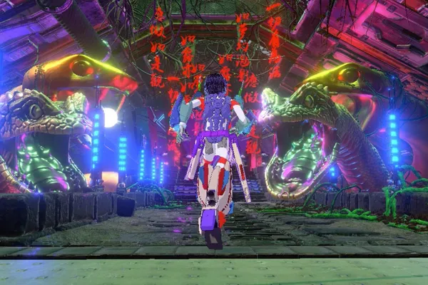 Screenshot from The Game World of the Material World Knight, Lu Yang